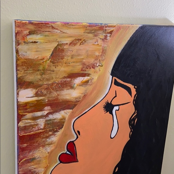 This lovely canvas was made with love! - Picture 3 of 4